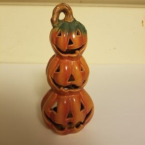 Jack-O-Lantern Tea Light Holder